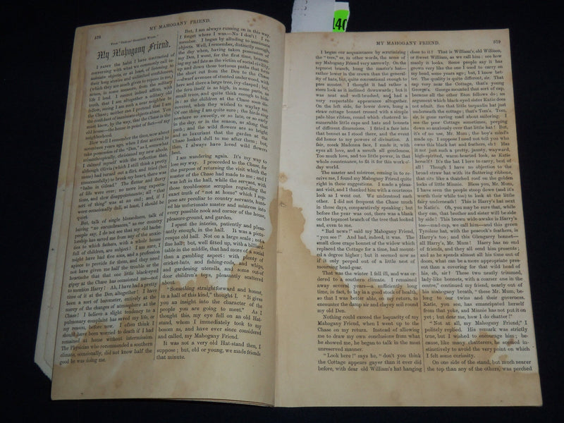 1851 APRIL THE NORTH AMERICAN MISCELLANY MAGAZINE - VOLUME 1 - J 8871