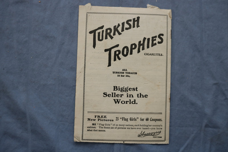 1904 AUGUST 1 GLOBE THEATRE PROGRAM - ISLE OF SPICE - COCA-COLA AD - K 2614