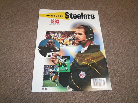 1993 PITTSBURGH STEELERS OFFICIAL YEARBOOK - J 2014