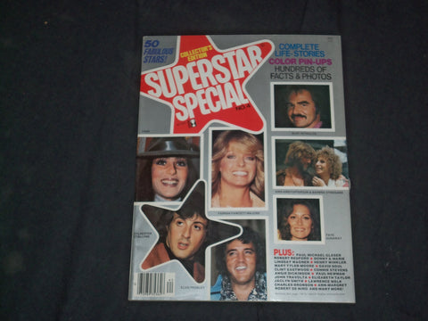 1977 SUPERSTAR SPECIAL MAGAZINE - CHER, FARRAH FAWCETT COVER - CW 385