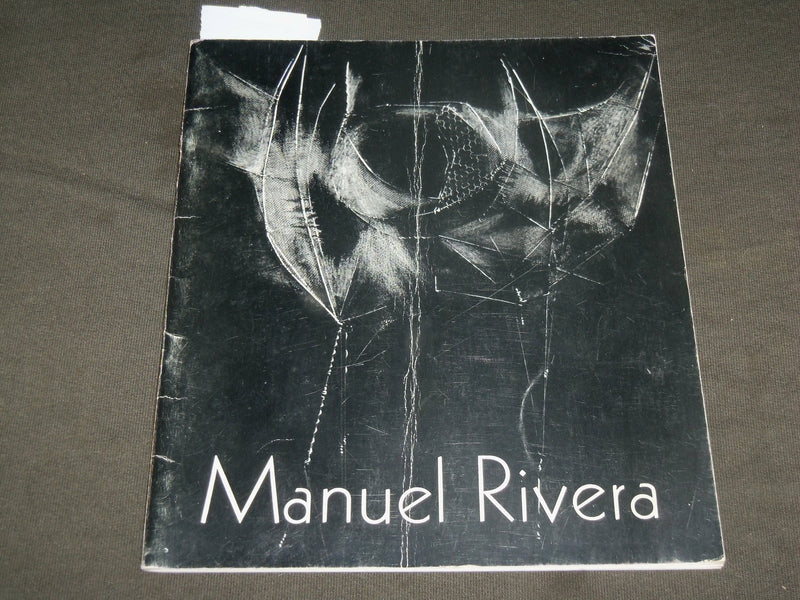 1960 MANUEL RIVERA RECENT PAINTINGS EXHIBITION SOFTCOVER BOOK - J 7104