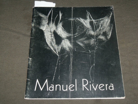 1960 MANUEL RIVERA RECENT PAINTINGS EXHIBITION SOFTCOVER BOOK - J 7104