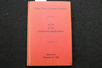 1944-1956 N.Y. CENTRAL SYSTEM RULES OF THE OPERATION DEPARTMENT-LOT OF 3- O 3679