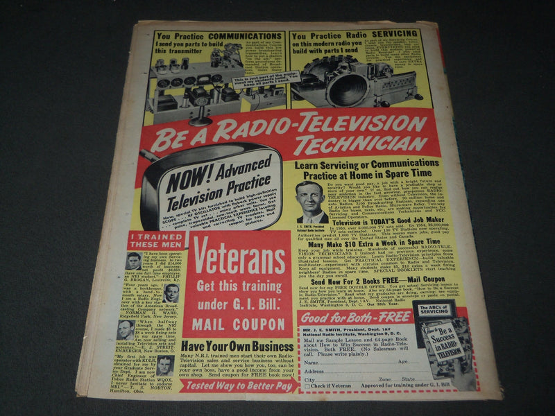 1951 JANUARY 28 SUNDAY MIRROR MAGAZINE SECTION - JUNE ALLYSON COVER - J 2994