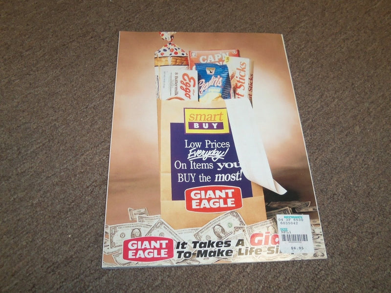 1993 PITTSBURGH STEELERS OFFICIAL YEARBOOK - J 2014