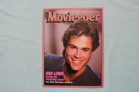 1984 SEPTEMBER MOVIEGOER MAGAZINE - ROB LOWE COVER - E 19823