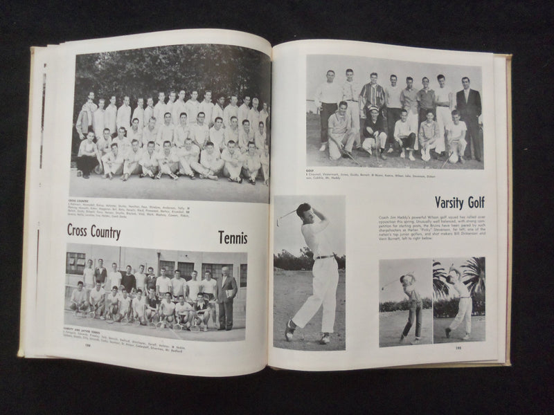 1956 CAMPANILE WOODROW WILSON HIGH SCHOOL YEARBOOK - LONG BEACH, CA - YB 3365