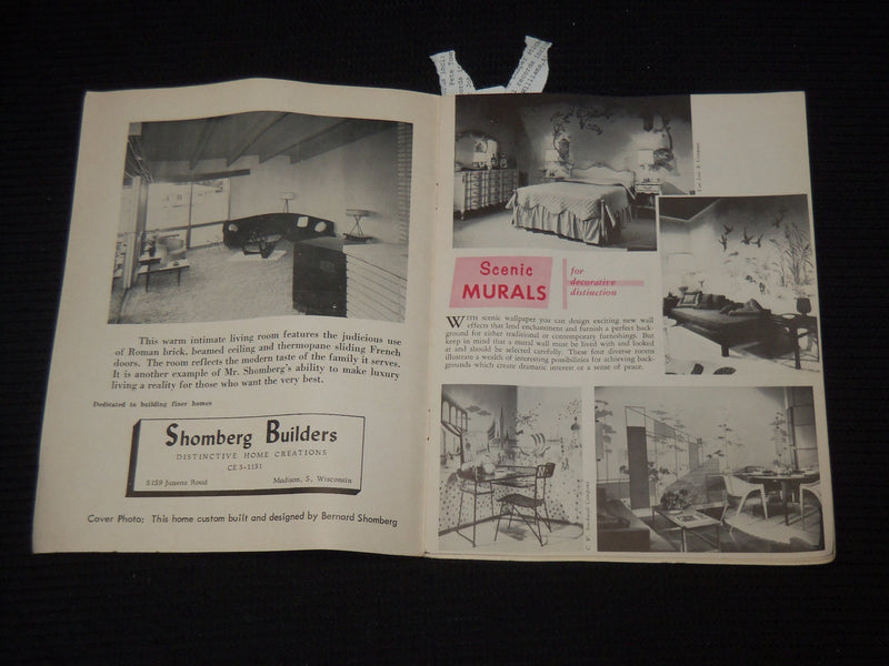 1950'S BETTER LIVING IN MADISON - SHOMBERG BUILDERS - WISCONSIN - K 652