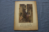 1931 SEPTEMBER THE AMERICAN ARCHITECT MAGAZINE - PHOTOS, STORIES & ADS- ST 5507M