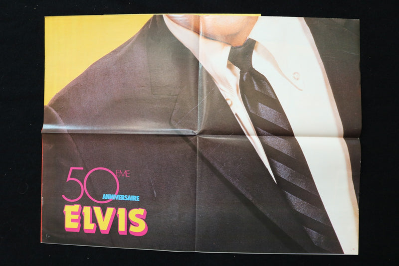 1980'S POSTERS MAGAZINE - LOT OF 5 - ELVIS PRESLEY - FRENCH - O 3796