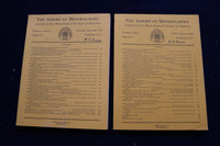 1979-1985 THE AMERICAN MINERALOGIST JOURNAL - LOT OF 13 - O 3378