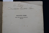 1910 SELECTED POEMS FROM THE HARVARD MONTHLY 1885-1910 SOFTCOVER BOOK - K 496