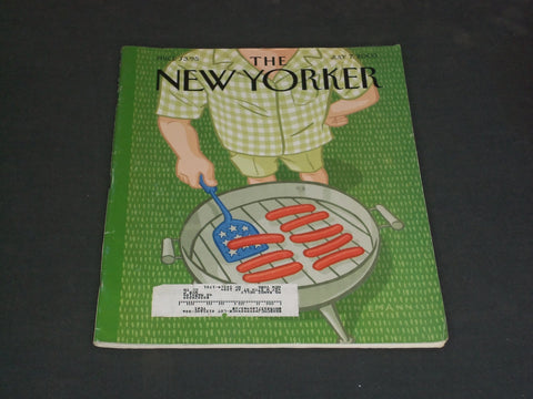 2003 JULY 7 THE NEW YORKER MAGAZINE - ILLUSTRATED COVER - NY 1983