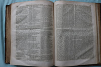 1852 JULY-DECEMBER THE LITERARY WORLD BOUND VOLUME - HAWTHORNE-WEBSTER - KD 9719