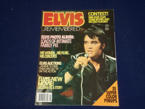 1979 AUGUST IDEAL'S CELEBRITY SERIES MAGAZINE-ELVIS PRESLEY REMEMBERED - SP 9915