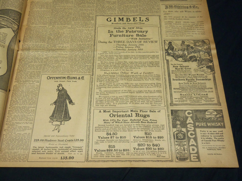 1915 JANUARY 27 NEW YORK TIMES - JEROME DROPPED FROM THAW CASE - NT 7829