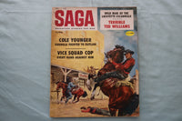 1959 JUNE SAGA MAGAZINE - COLE YOUNGER COVER - E 26645