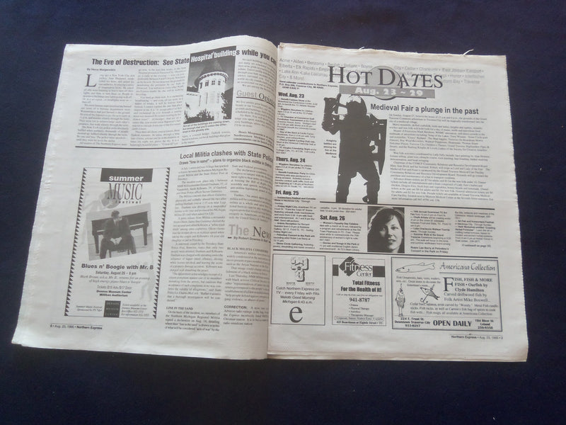 1995 AUGUST 23-29 NORTHERN EXPRESS NEWSPAPER - TRAVERSE CITY, MI - NP 6188