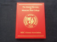 1992 THE ALUMNI DIRECTORY OF MONTCLAIR STATE COLLEGE HARDCOVER BOOK - KD 8719