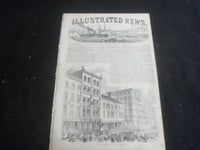 1853 NOVEMBER 12 ILLUSTRATED NEWS MAGAZINE - FIREMAN'S CELEBRATION - B 5531X