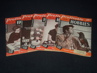 1954-1955 PROFITABLE HOBBIES MAGAZINE LOT OF 5 ISSUES - O 3783