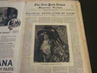1923-1924 NEW YORK TIME MAGAZINE SECTIONS LOT OF 23 DIFFERENT ISSUES - NTL 67