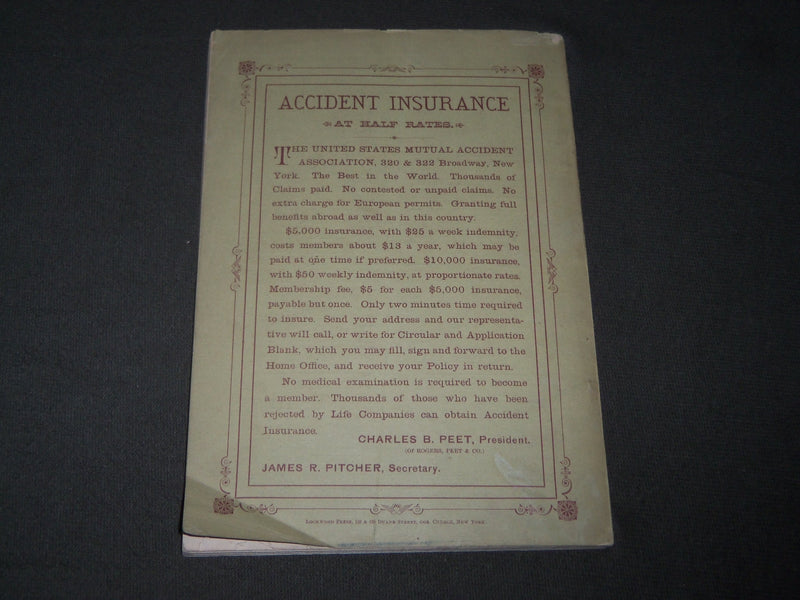 1884 JULY THE MANHATTAN ILLUSTRATED MONTHLY MAGAZINE VOLUME 4 NO. 1 - J 3353