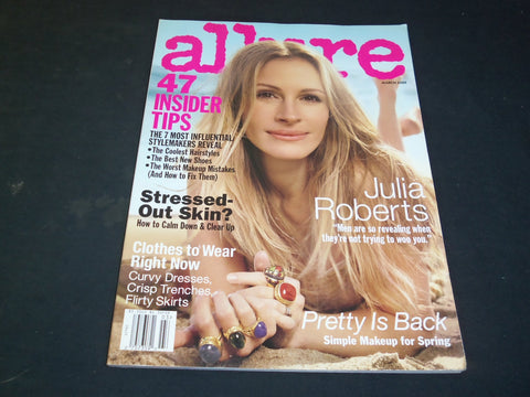 2009 MARCH ALLURE MAGAZINE - JULIA ROBERTS - SP 5138