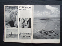 1943 MAY 3 LIFE MAGAZINE - MATCHING DRESS AND PARASOL IN FASHION - L 337