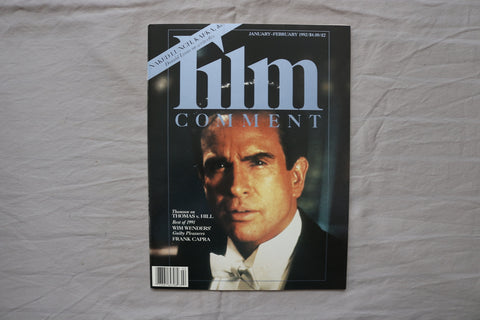1992 JANUARY-FEBRUARY FILM COMMENT MAGAZINE - WARREN BEATTY COVER - E 24069