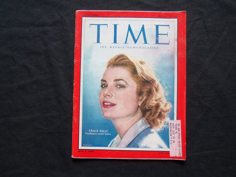 1955 JANUARY 31 TIME MAGAZINE - GRACE KELLY - T 1470