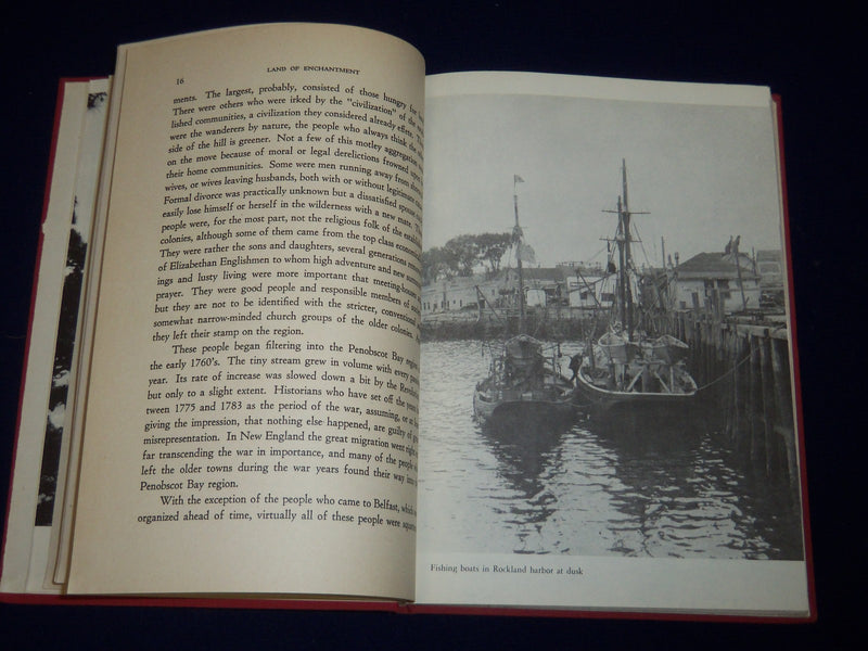 1945 LAND OF ENCHANTMENT PENOBSCOT BAY VOLUME - NICE PHOTOS - KD 3561