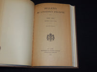 1940-1950 BULLETIN DE L'INSTITUT EGYPTIEN FRENCH VOLUMES LOT OF 10 - KD 52B