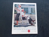 1956 SEPT 1 THE SATURDAY EVENING POST MAGAZINE- FISHING AT BEACH COVER - SP 2111