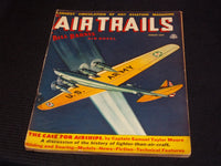 1937 AUGUST AIR TRAILS MAGAZINE - U.S. ARMY PLANE COVER - E 7067