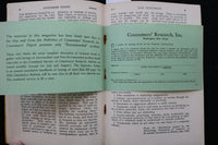 1937 JANUARY CONSUMERS' DIGEST MAGAZINE - VOLUME 1, NUMBER 1 - K 2377