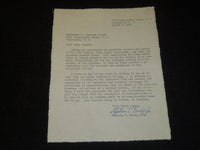1952 STEVEN T. EARLY JR. SIGNED TYPED LETTER TO HON. LAWRENCE GRONER - J 5363