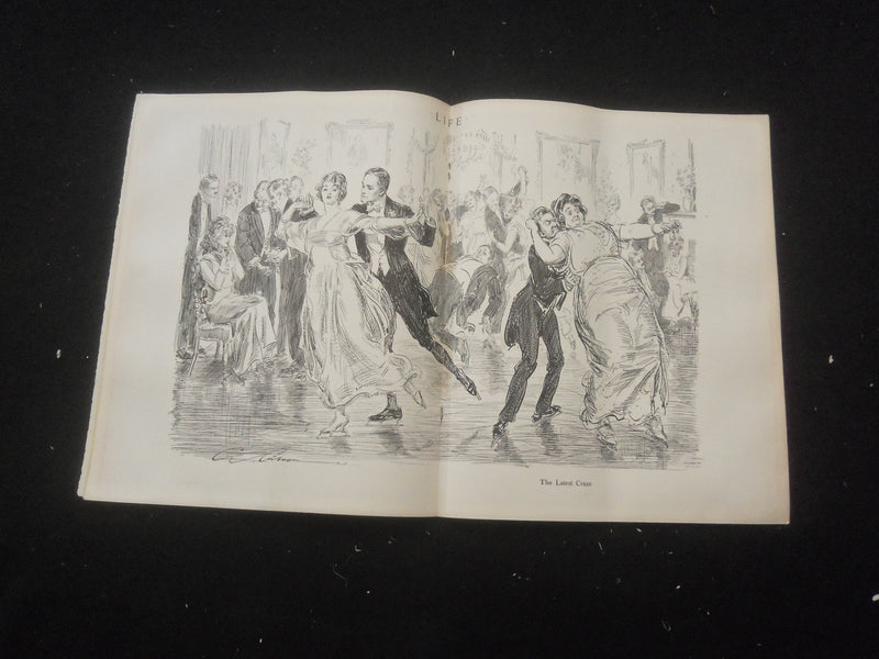 1916 FEBRUARY 17 LIFE MAGAZINE - THE LAST COURSE - L 762T