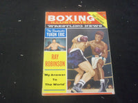 1960 MARCH BOXING ILLUSTRATED MAGAZINE - RAY ROBINSON - SP 5190G