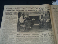 1936 JUNE 23 PHILADELPHIA RECORD DEMOCRATIC NATIONAL CONVENTION SECTION- NT 7238
