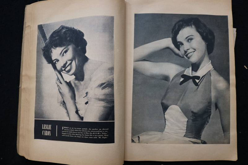 SUSAN STRASBERG - LESLIE CARON SCRAPBOOK - E 24906