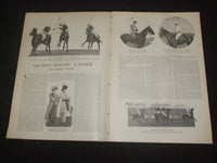 1913 JUNE 28 HARPER'S WEEKLY MAGAZINE - THE SCIENCE OF BREEDING KINGS - ST 6394