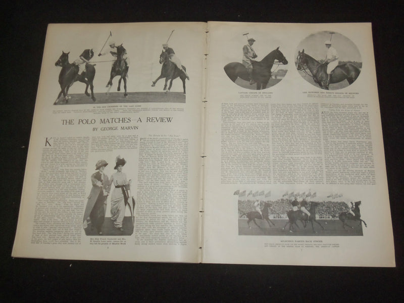 1913 JUNE 28 HARPER'S WEEKLY MAGAZINE - THE SCIENCE OF BREEDING KINGS - ST 6394
