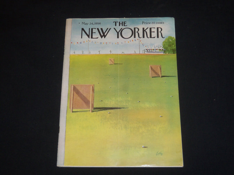 1956 MAY 26 THE NEW YORKER MAGAZINE - ILLUSTRATED COVER - NY 567