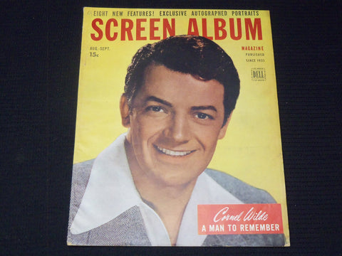 1946 AUGUST-SEPTEMBER SCREEN ALBUM MAGAZINE - CORNEL WILDE COVER - E 14632