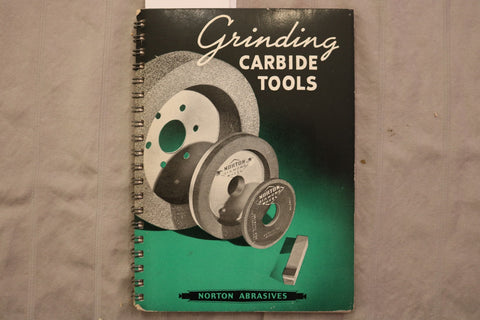 1950'S GRINDING CARBIDE TOOLS CATALOG - K 3450