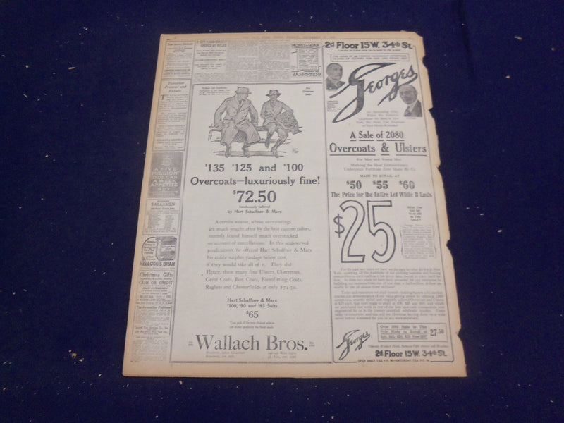 1920 DECEMBER 17 NEW YORK TIMES - BANDITS KILL FIFTH AVENUE JEWELER - NT 8499B