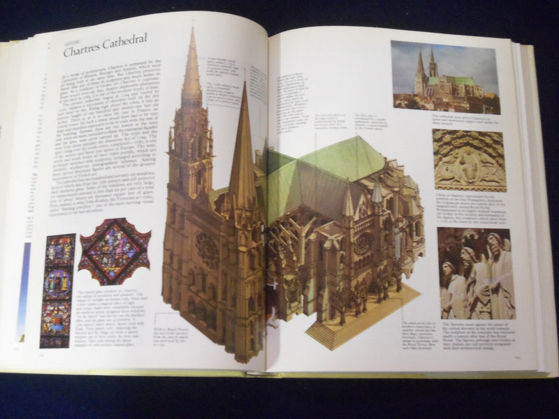 1975 GREAT ARCHITECTURE OF THE WORLD STONEHENGE TO 20TH CENTURY BOOK - KD 2183
