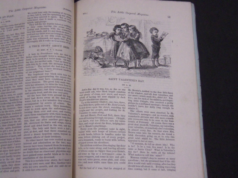 1870-1874 THE LITTLE CORPORAL MAGAZINE FOR BOYS & GIRLS LOT OF 32 - WR 379