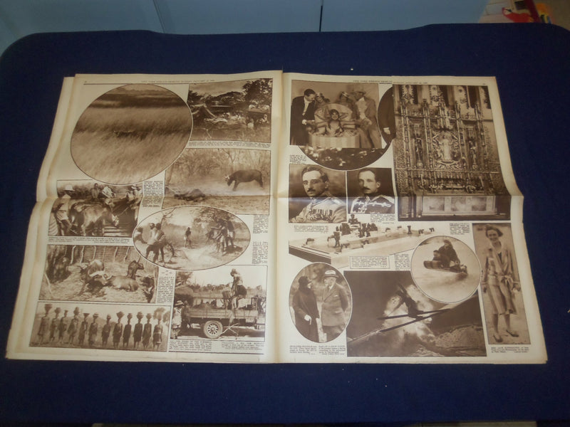 1929 JAN 20 NEW YORK HERALD TRIBUNE GRAVURE SECTION - COOLIDGE DAM - NP 4993